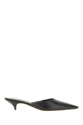 Mules Liisa Kitten in pelle nera -  | Wise