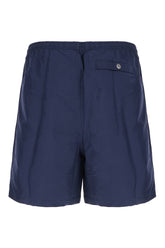 Bermuda mare in poliestere blu navy -  | Wise