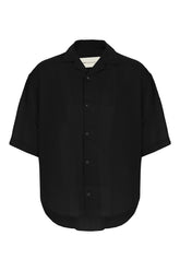 Camicia in viscosa nera -  | Wise