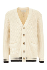 Cardigan in misto lana sabbia -  | Wise