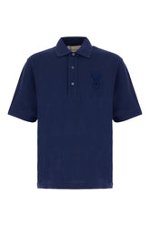 Polo in piquet blu -  | Wise