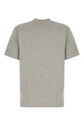 T-shirt in cotone grigio melangé -  | Wise