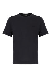 T-shirt in cotone blu notte -  | Wise