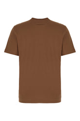 T-shirt in cotone marrone -  | Wise