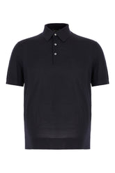 Polo in lana blu notte -  | Wise