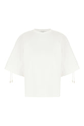 White stretch nylon blend blouse -  | Wise