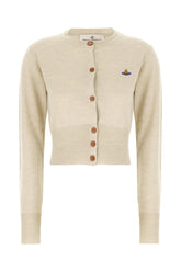 Cardigan in cotone sabbia -  | Wise