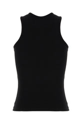 Top in cotone stretch nero -  | Wise