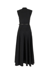 Black poplin dress -  | Wise