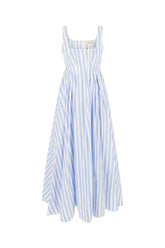Printed poplin dress -  | Wise