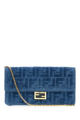 Portafoglio Baguette in tessuto blu -  | Wise