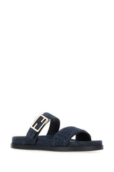 Slippers Fendi Feel in denim -  | Wise