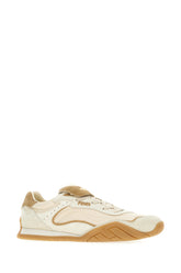 Sneaker Wave Pulse cappuccino in pelle e pelle scamosciata -  | Wise