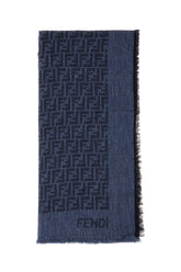 Sciarpa in misto cotone ricamato -  | Wise