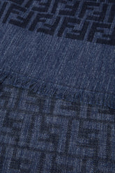 Sciarpa in misto cotone ricamato -  | Wise