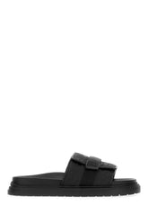 Slippers Chunky in tessuto nero -  | Wise