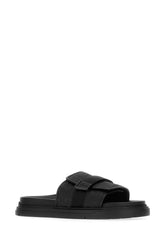 Slippers Chunky in tessuto nero -  | Wise