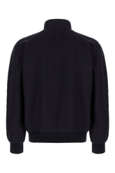 Bomber in cashmere stretch blu notte -  | Wise
