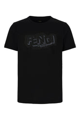 T-shirt in cotone nero -  | Wise