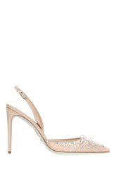 Scarpe con tacco Cinderella in pizzo decorato -  | Wise