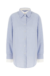Camicia in popeline azzurro -  | Wise