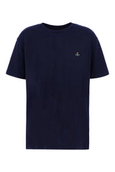 T-shirt in cotone blu notte -  | Wise