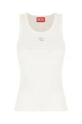 Top in cotone stretch bianco -  | Wise