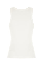 Top in cotone stretch bianco -  | Wise