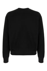 Felpa in cotone nero -  | Wise