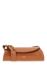 Borsa a spalla Cannolo piccola in pelle cognac -  | Wise