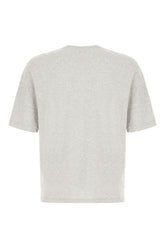 Melange grey cotton t-shirt -  | Wise