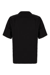 Camicia in misto viscosa nera -  | Wise