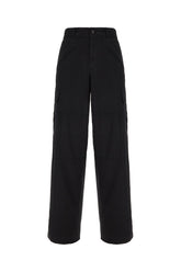Pantalone in cotone stretch nero -  | Wise