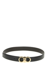 Cintura reversibile in pelle nera -  | Wise