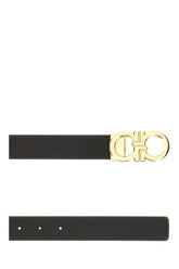 Cintura reversibile in pelle nera -  | Wise