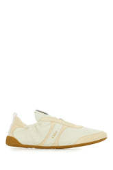 Ivory leather Kick sneakers -  | Wise