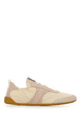 Skin pink leather Kick sneakers -  | Wise