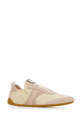 Skin pink leather Kick sneakers -  | Wise