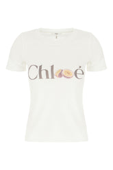 T-shirt in cotone bianco -  | Wise