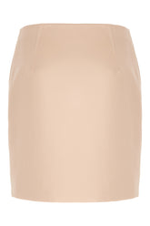 Gonna in raso rosa cipria -  | Wise