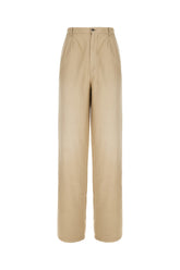 Pantalone in cotone cappuccino -  | Wise