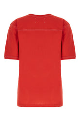 T-shirt in cotone rosso -  | Wise