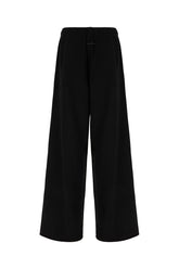 Pantalone jogging in cotone nero -  | Wise