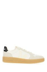 Two-tone leather and suede V-82 sneakers -  | Wise