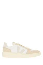 Two-tone leather and suede V-82 sneakers -  | Wise