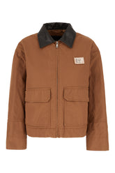 Giubbino imbottito in cotone marrone -  | Wise