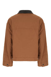 Giubbino imbottito in cotone marrone -  | Wise