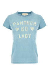 T-shirt in cotone azzurro -  | Wise