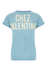 T-shirt in cotone azzurro -  | Wise