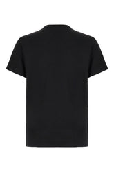 Black cotton t-shirt -  | Wise